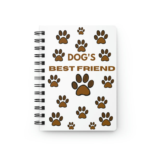 Dog's Best Friend Spiral Bound Journal