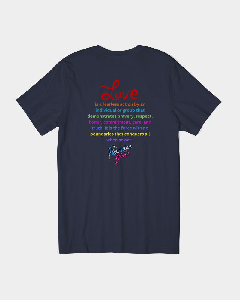 LOVE IS Ladies Jersey Tee