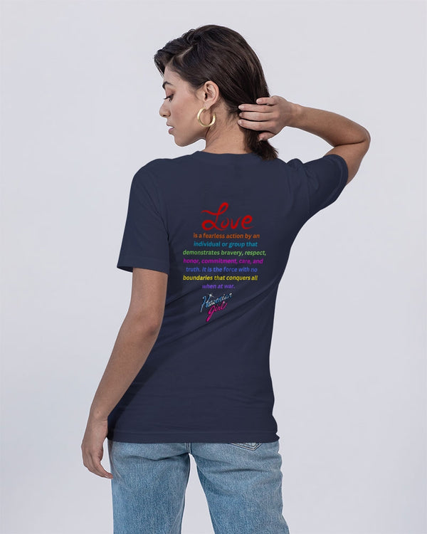 LOVE IS Ladies Jersey Tee