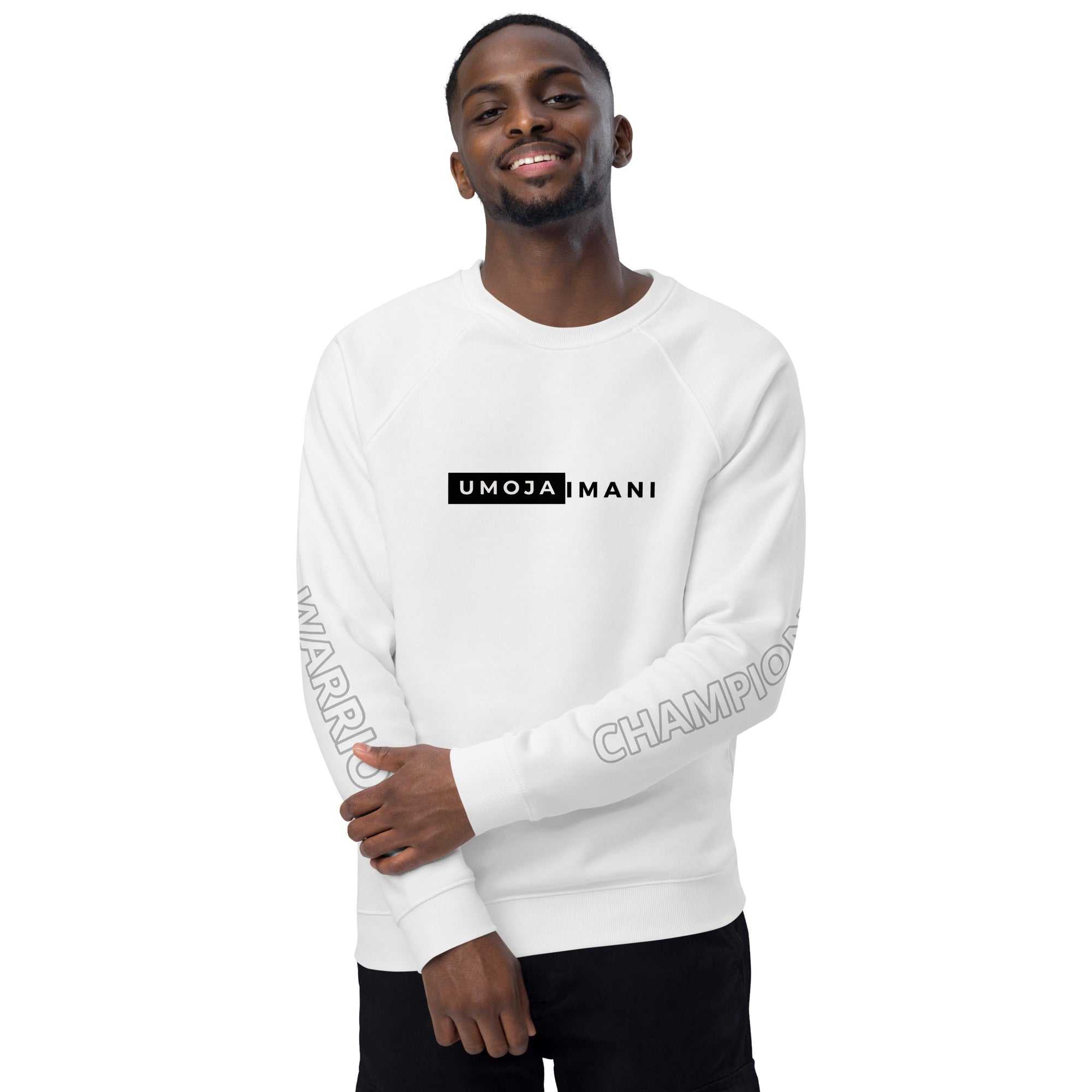 UMOJA IMANI RAGLAN SWEATSHIRT