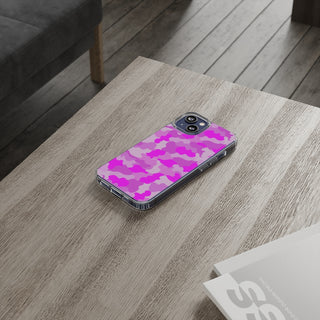 Pink Fusion Iphone 13 Clear Cases