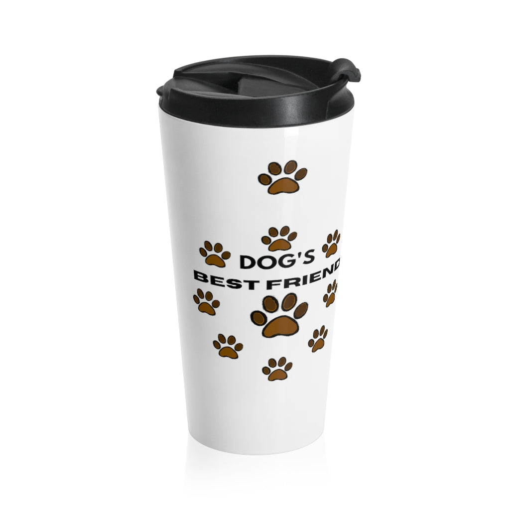 Dog's Best Friend Stainless Steel Travel Mug