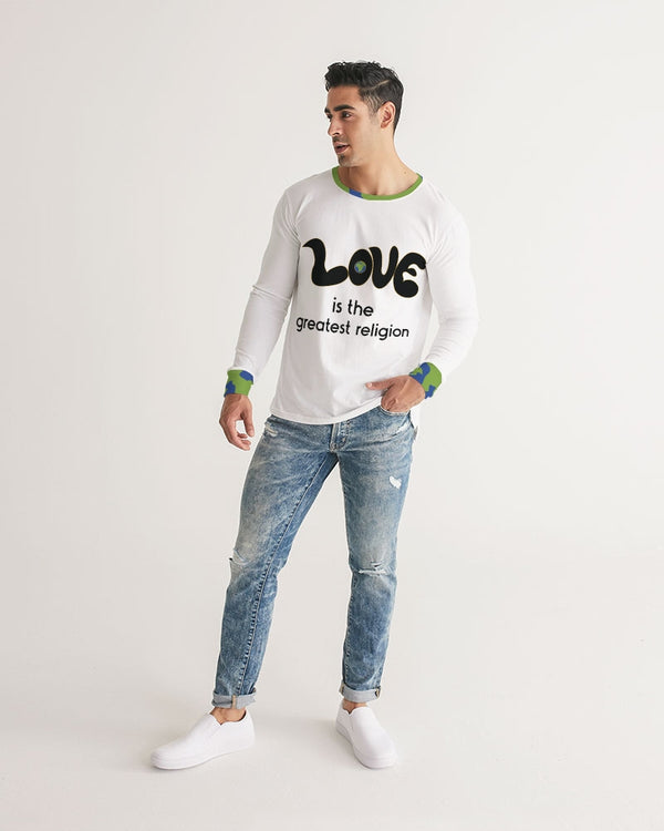 Love Is The Greatest Religion Men's Long Sleeve Tee