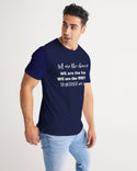 Unity and Freedom Men's Blue Tee