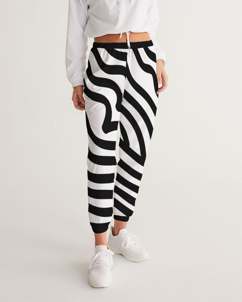 Zebra Print Ladies Track Pants