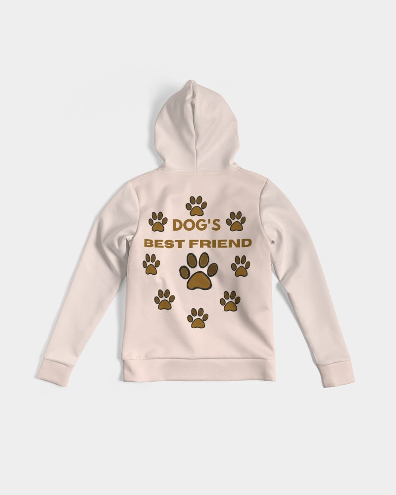 Dog's Best Friend Ladies Hoodie