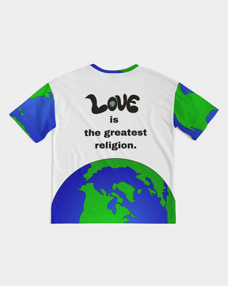 Love Is The Greatest Religion Men's Premium Heavyweight Tee