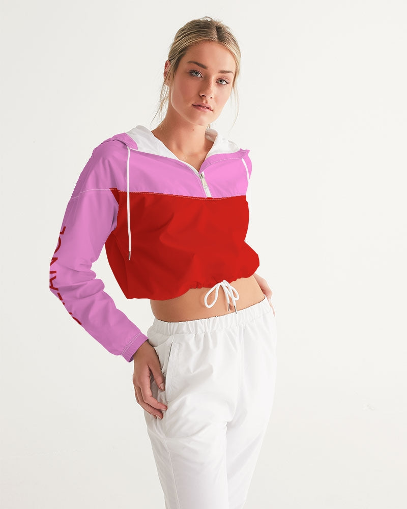 BALANCE Ladies Cropped Windbreaker