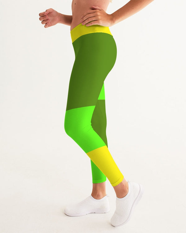 Lemon Lime Ladies Yoga Pants