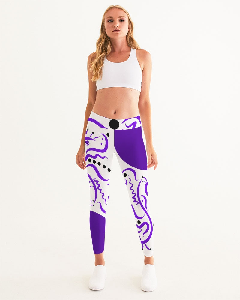 Purple Dragon Ladies Yoga Pants