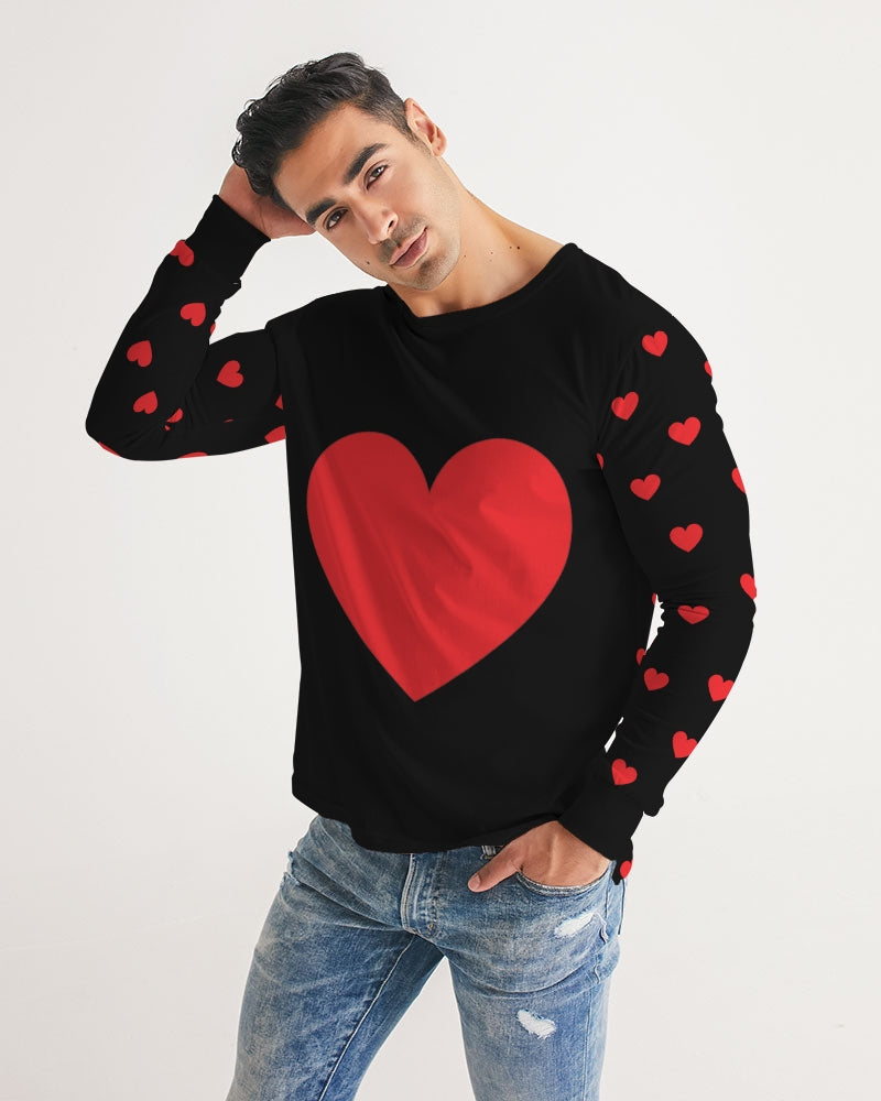 Big Red Heart Men's Tee - 0