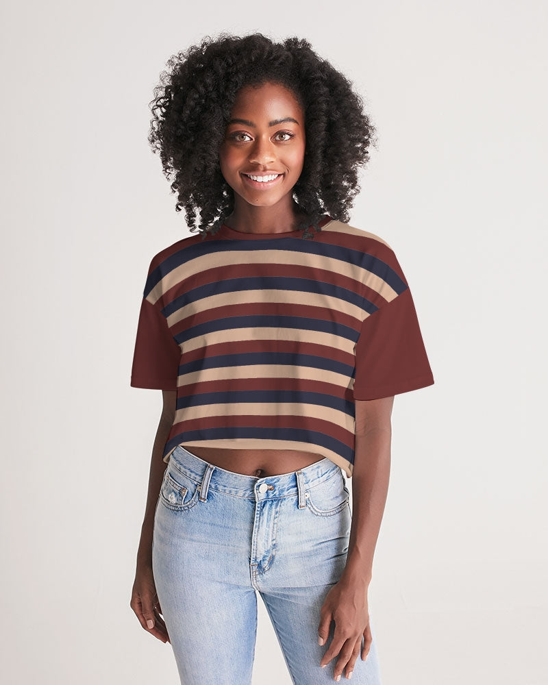 ADVENTURE Ladies Lounge Cropped Tee