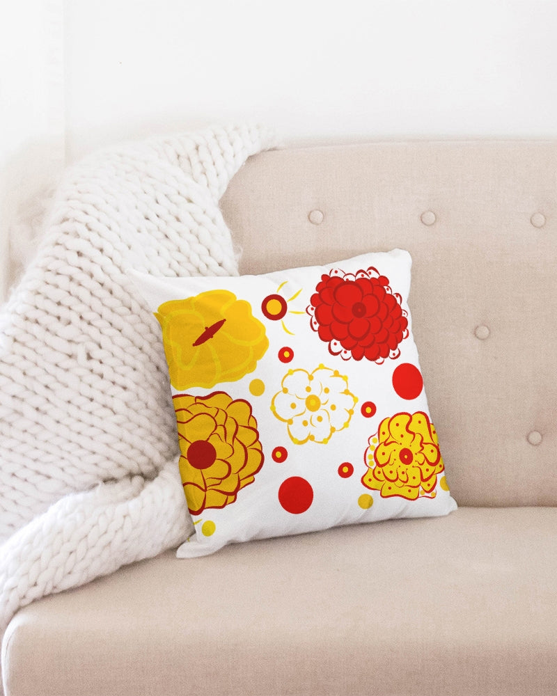 Sunshine Bouquet 16x16 Throw Pillow Case