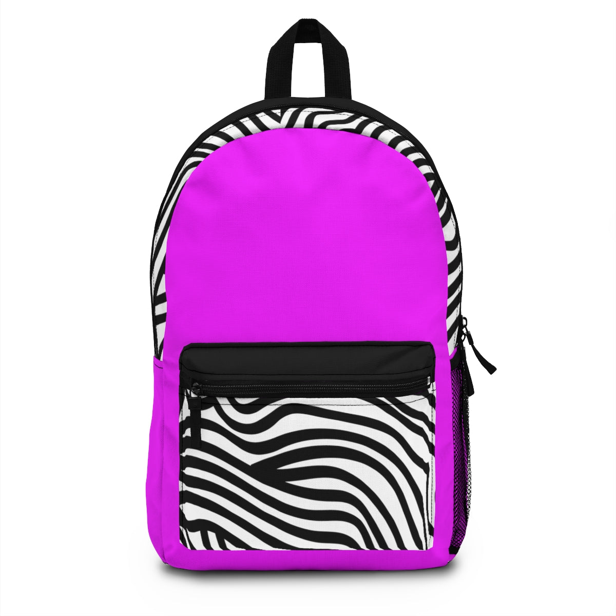 HOT PINK ZEBRA BACK PACK