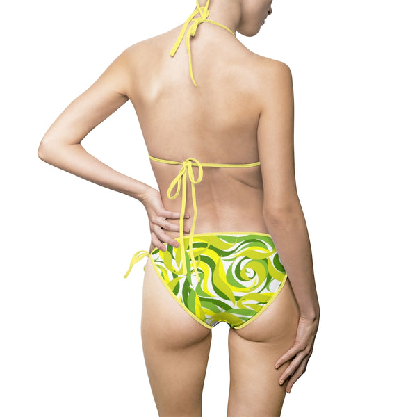 Lemon Lime Ladies Bikini Swimsuit