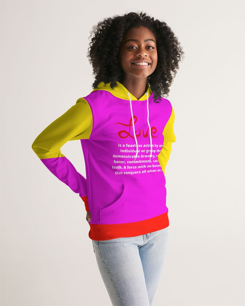 LOVE IS Ladies Hoodie