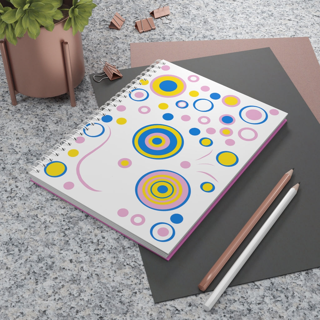 Cutey Pastel Spiral Notebook