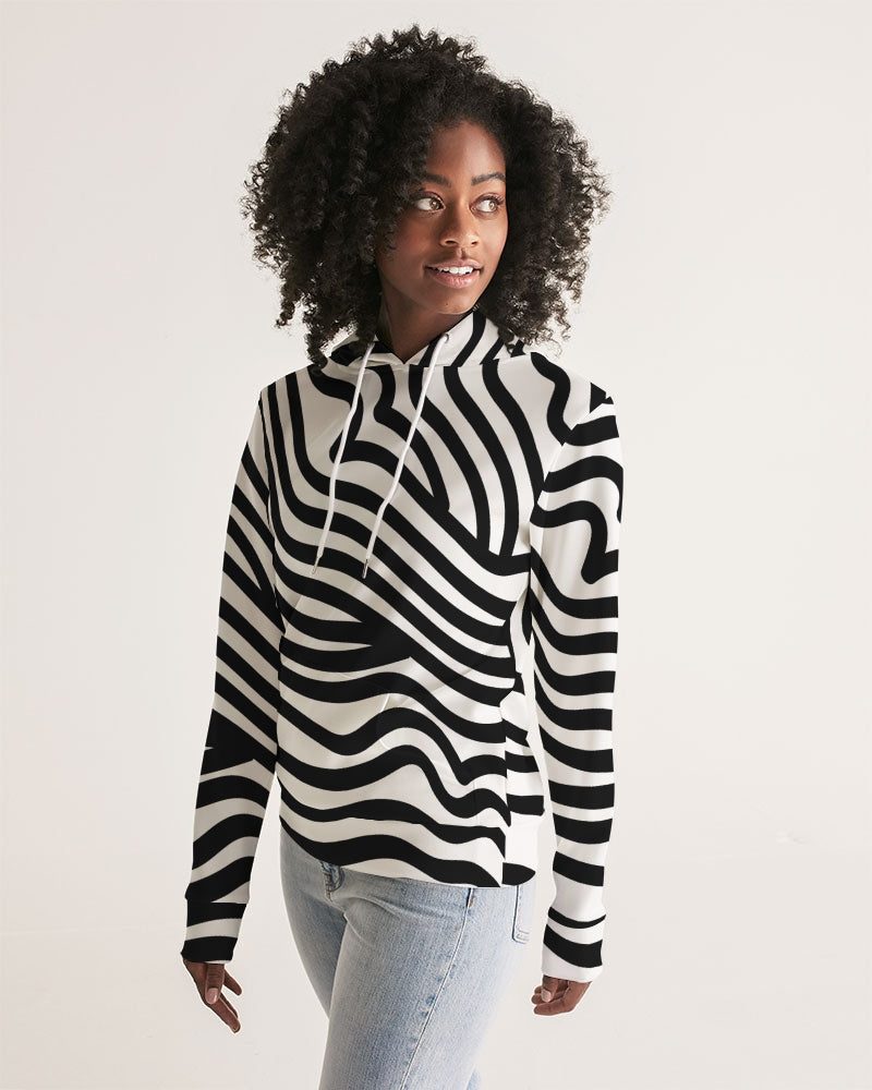 Zebra Print Ladies Hoodie