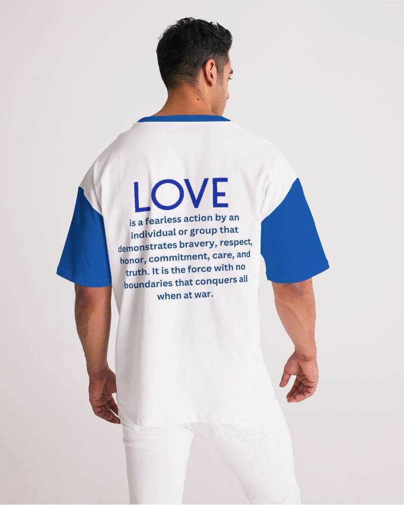 LOVE IS Men's Premium Heavyweight Tee - 0