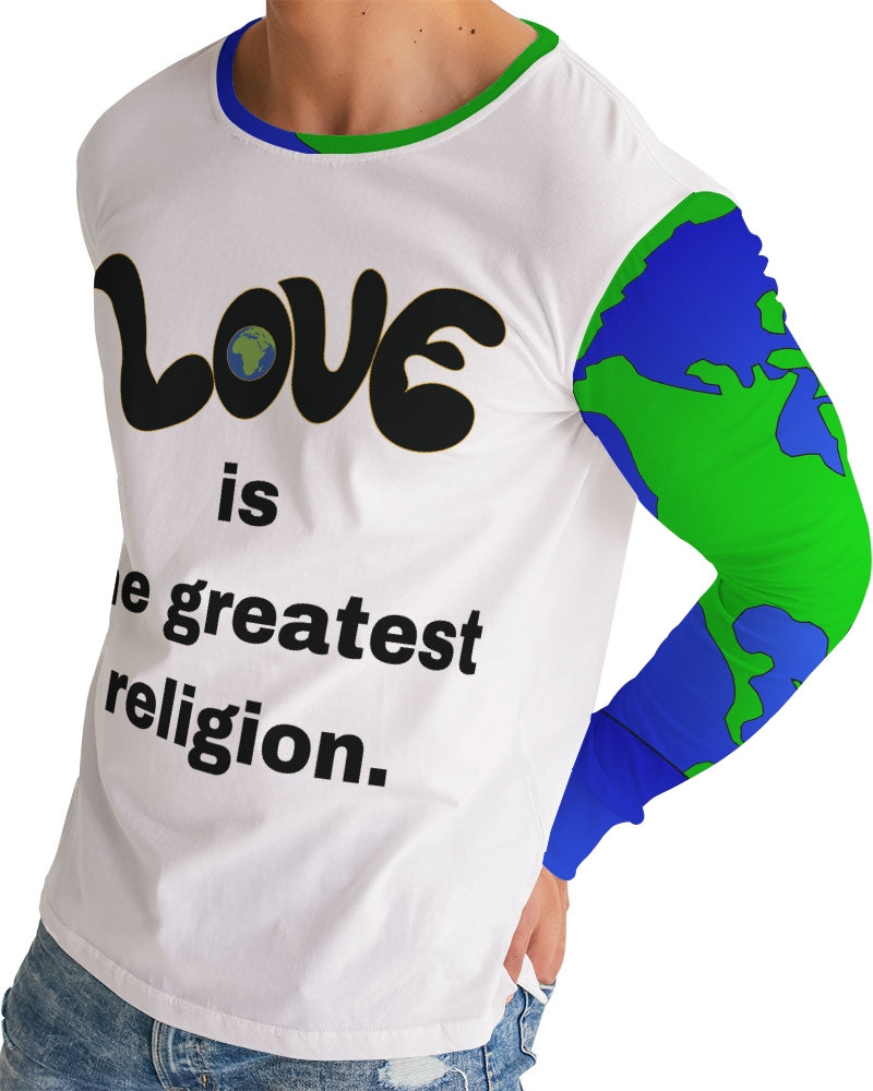 Love Is The Greatest Religion Men's Long Sleeve Tee