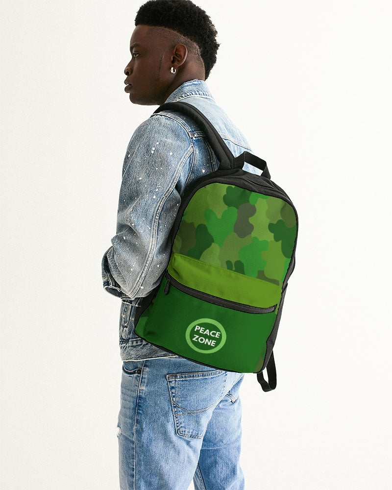 Green Fusion Canvas Backpack