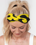 Bumble Bee Twist Knot Headband Set