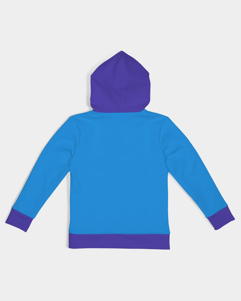 Rainbow Blue GIrls Hoodie