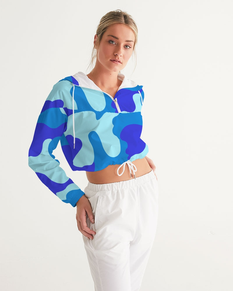 Ocean's Best Ladies Cropped Windbreaker