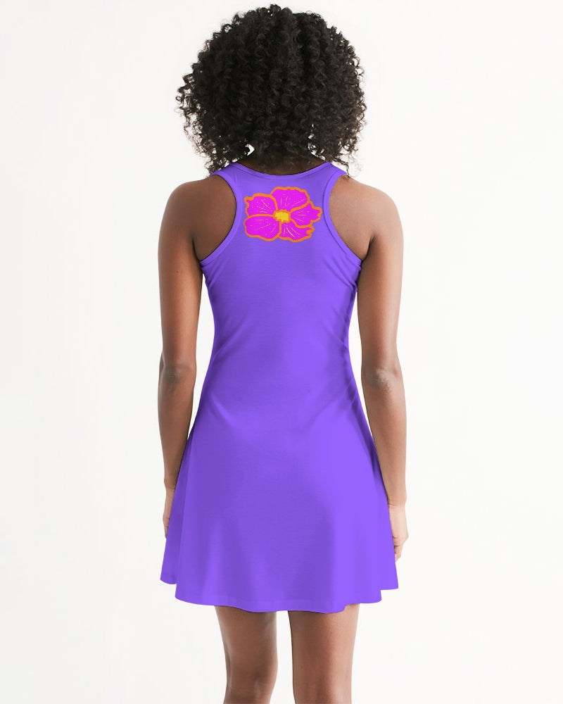 Cali Flower Ladies Racerback Dress - 0