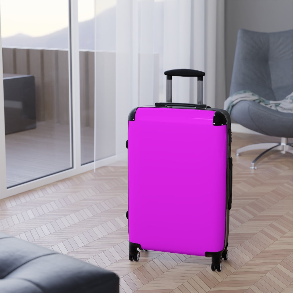 Hot Pink Suitcases