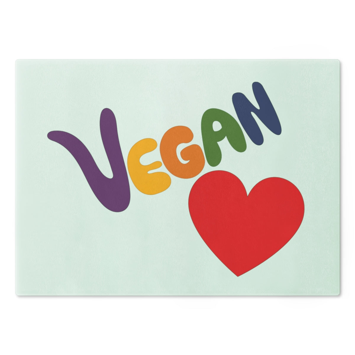 Vegan Heart Cutting Board