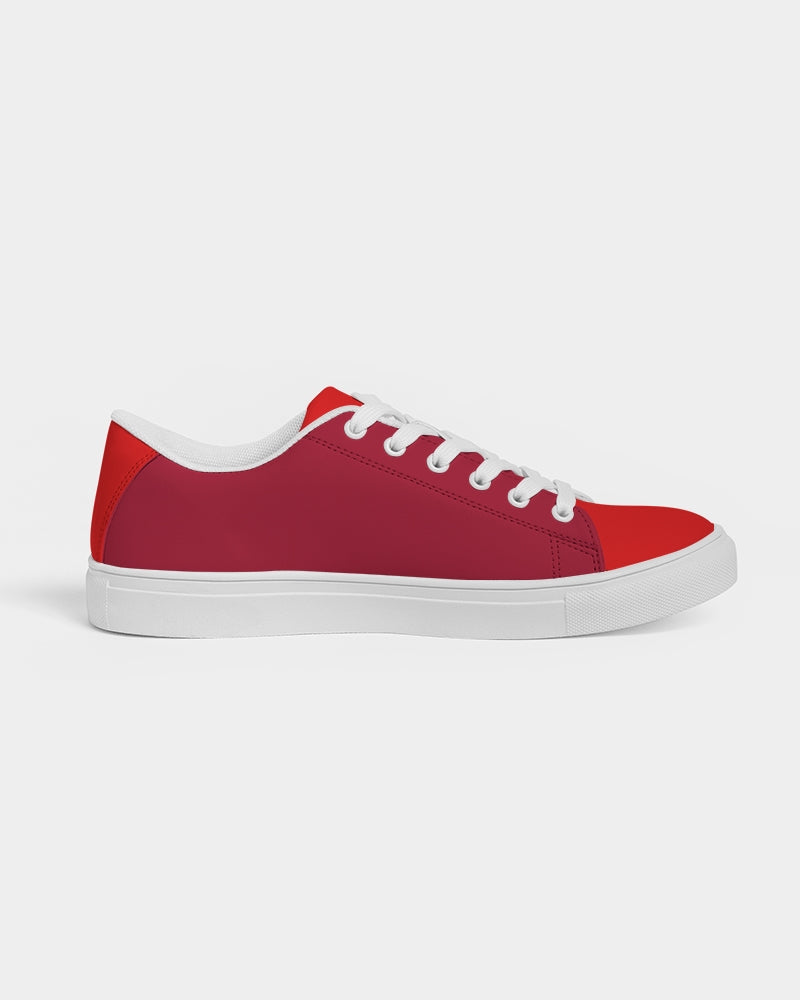 Berry Cherry Ladies Faux-Leather Sneaker