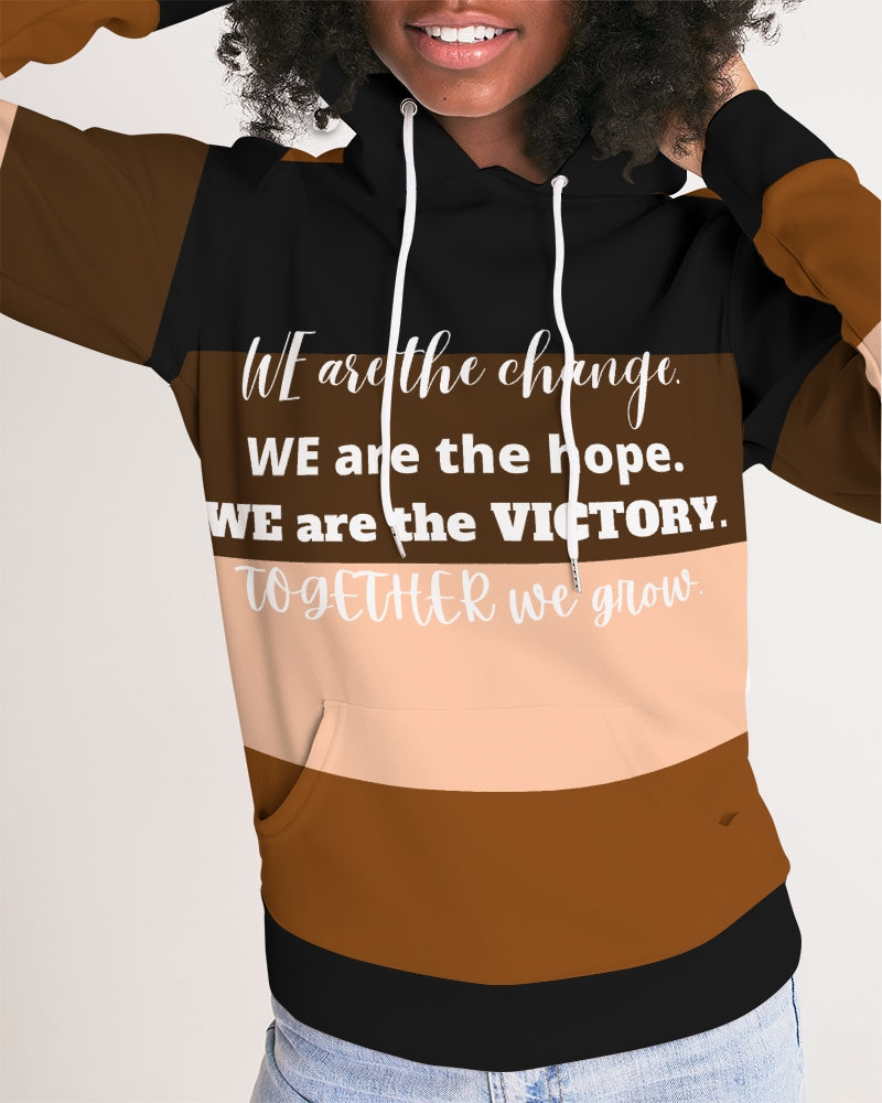 Unity and Freedom Hue Love Ladies Hoodie