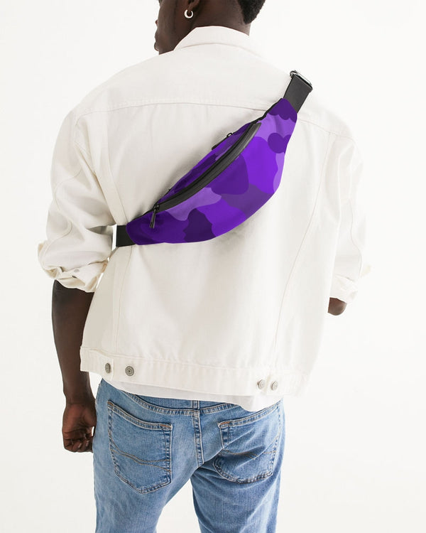 Purple Fusion Crossbody Sling Bag