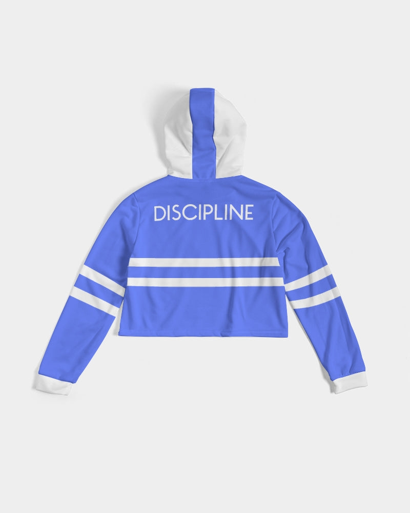 DISCIPLINE Ladies  Cropped Hoodie