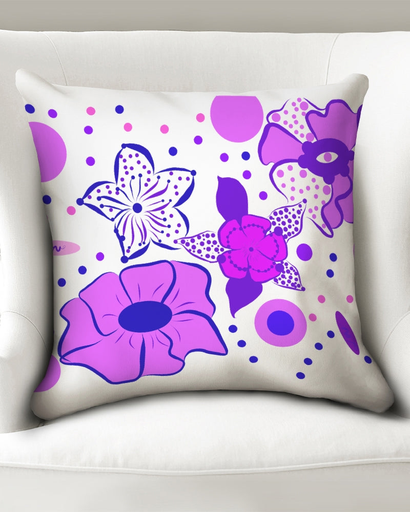 Flower Girl 20x20 Throw Pillow Case