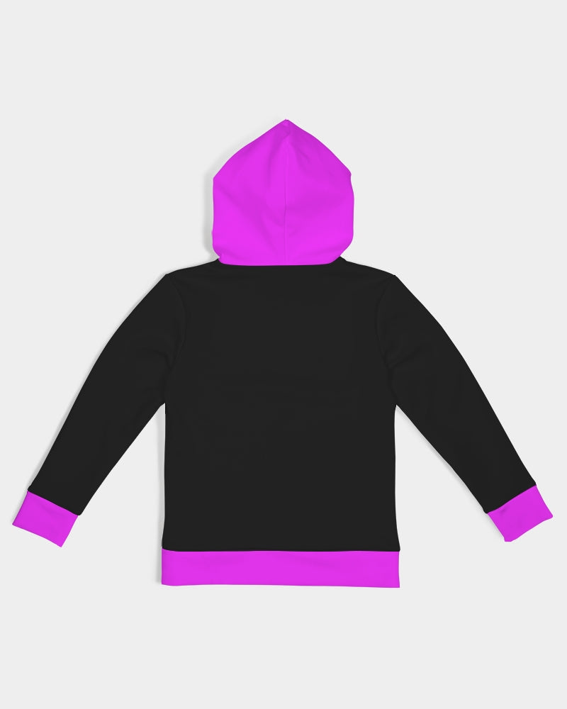 Hot Pink Shades Girls Hoodie - 0