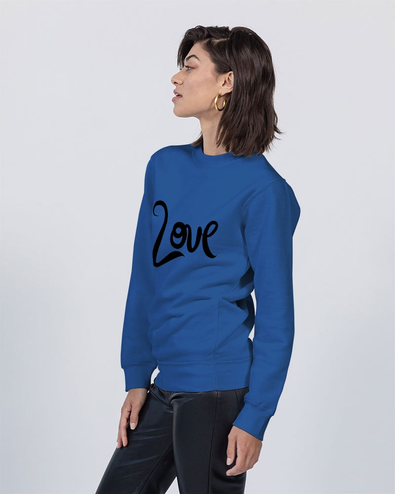 JUST LOVE Ladies Crewneck Sweatshirt