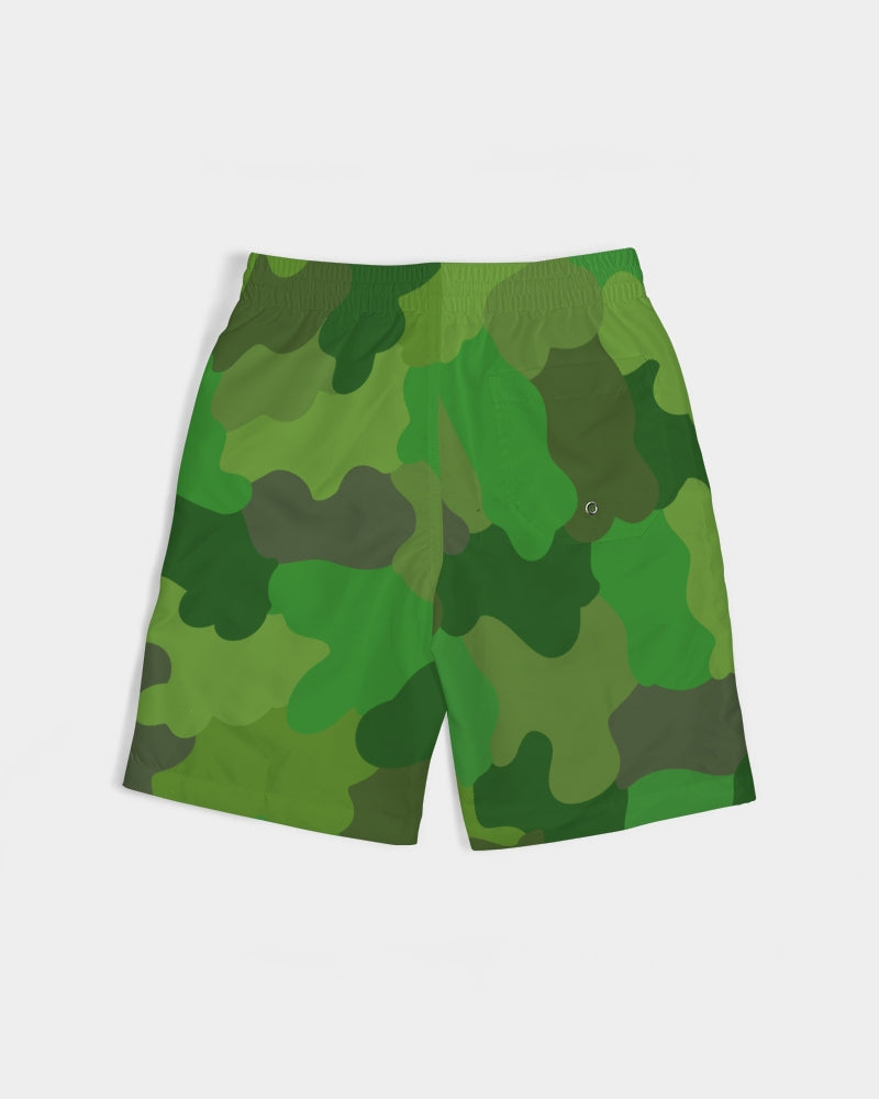 Green Fusion Boys Swim Trunk - 0