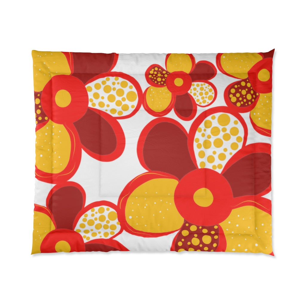 Sunshine Bouquet Comforter