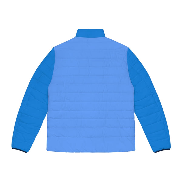 Men's Blue Blue Puffer Jacket