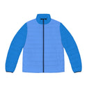 Men's Blue Blue Puffer Jacket