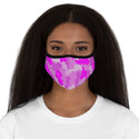 Pink Fusion Fitted Polyester Face Mask