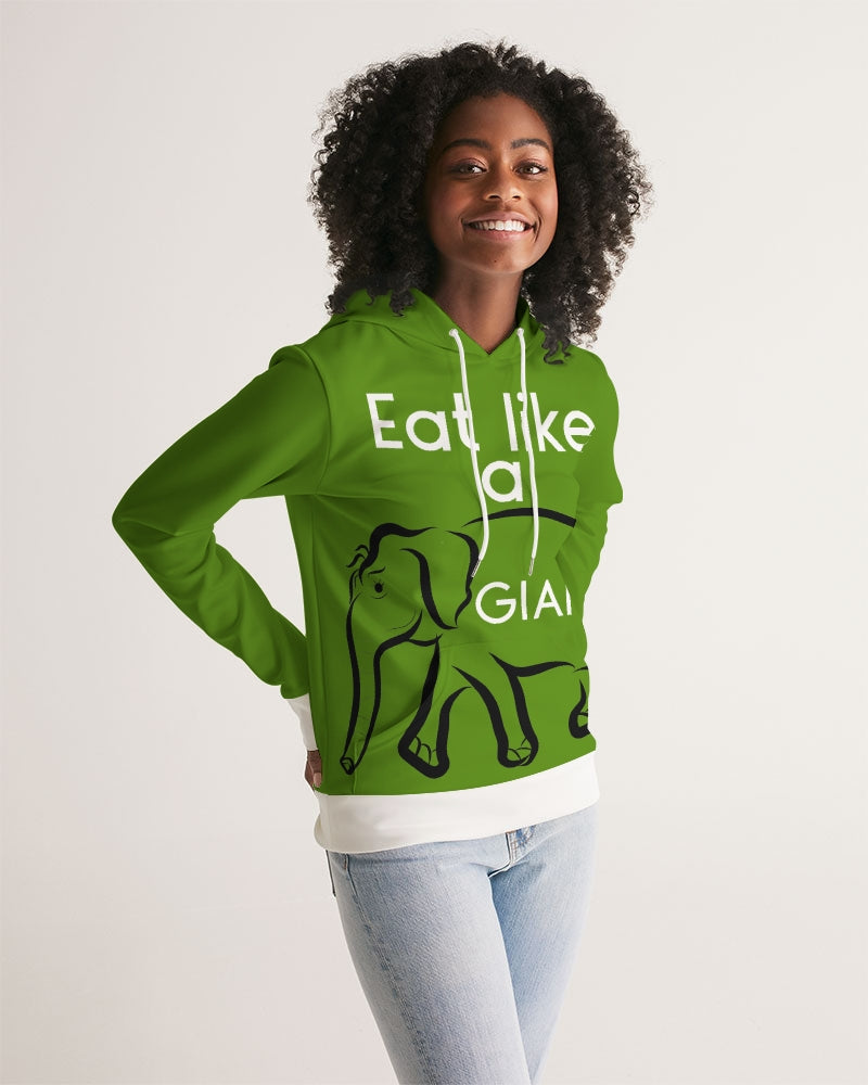 Eat Like a Giant Ladies Hoodie