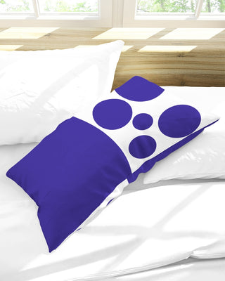 Blue Dot King Pillow Case