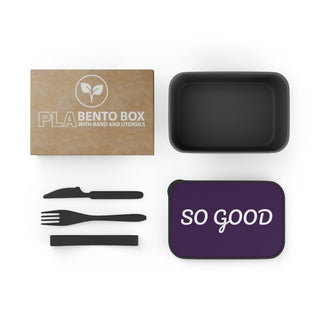 PLA SO GOOD Bento Box+Band+Utensils