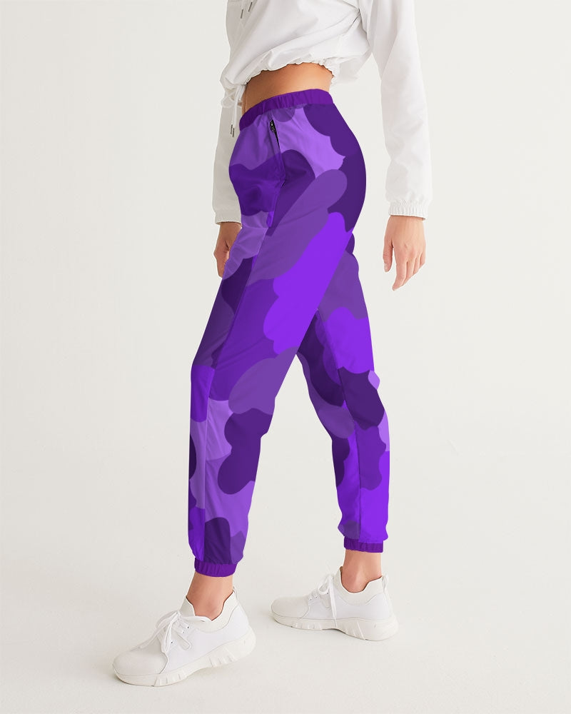 Purple Fusion Track Pants