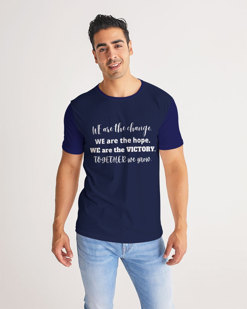 Unity and Freedom Men's Blue Tee