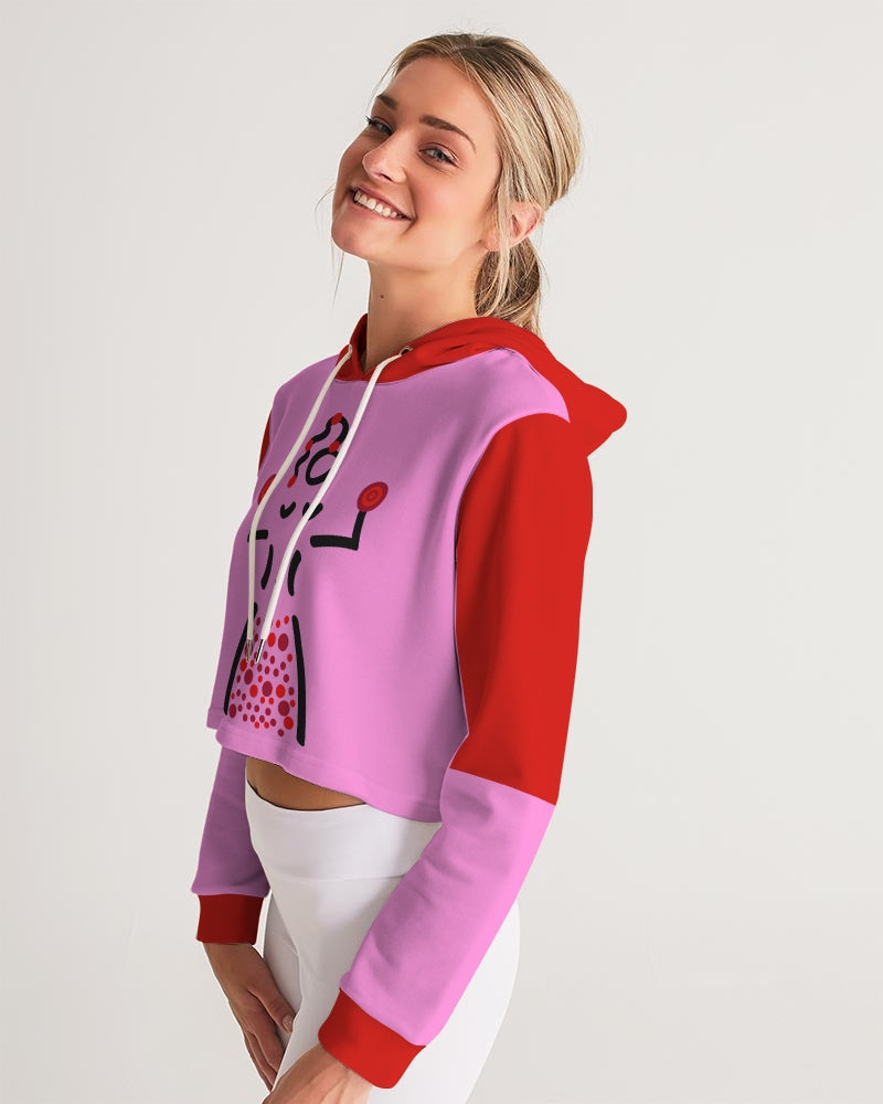 BALANCE Ladies Cropped Hoodie