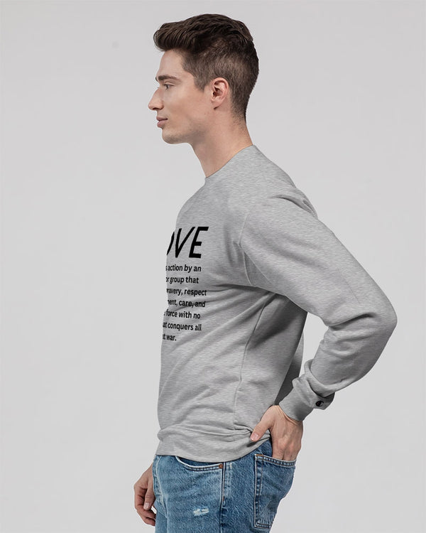 LOVE IS Men's Sweatshirt | Champion